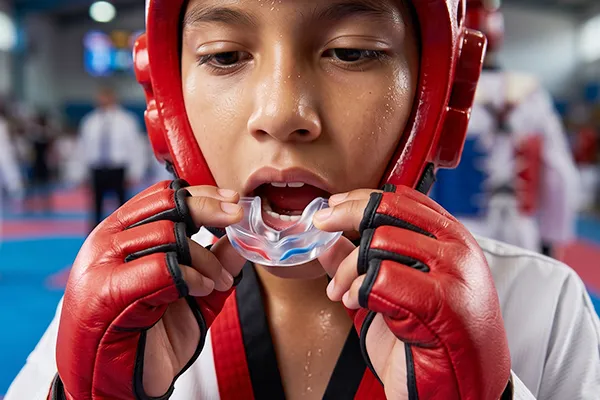 Protectores bucales a la medida y odontología deportiva en Puebla para deportistas